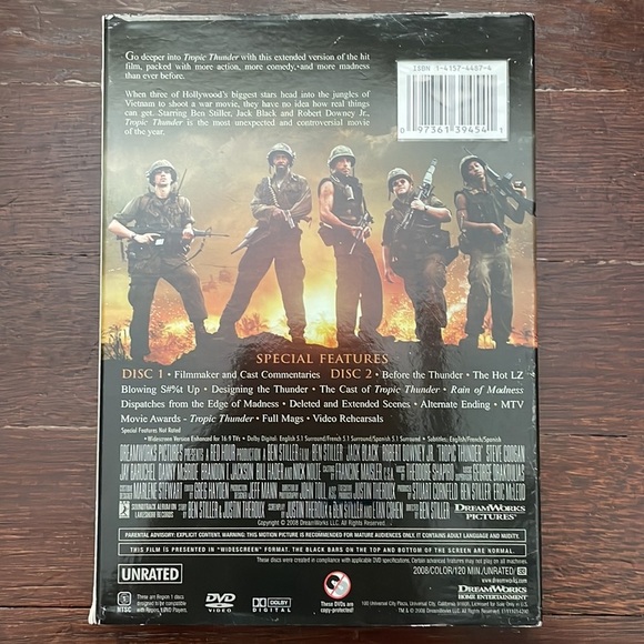 Tropic Thunder DVD 2-Disc Director’s Cut - Picture 3 of 10